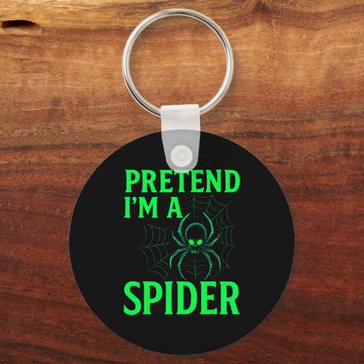 Pretend I’m A Sder Shirt, Funny Halloween Skeleton Sleutelhanger (Voorkant)