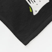 Pretend I'm A Fish B Funny Cute Lazy Halloween Cos Fleece Deken (Hoek)