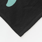 Pretend I'm A Fish Funny Lazy Costume Party Easy H Fleece Deken (Hoek)