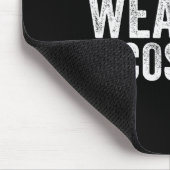 Pretend I'm Wearing A Costume Funny Matching Hallo Muismat (Hoek)