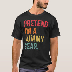 Pretendeer dat ik een Beer ben van de vorige minuu T-shirt