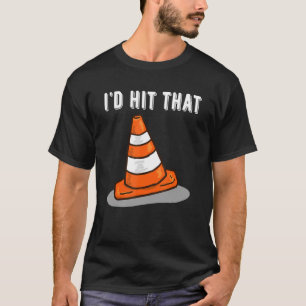 Pretendeer dat ik een verkeerscone ben die ik zou t-shirt