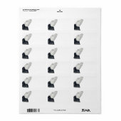 Prêter Étiquettes de adresse (Feuille entière)