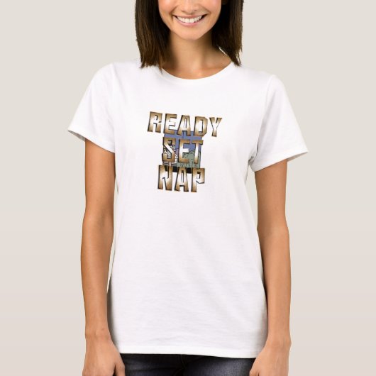 Prêtes à la sieste Mesdames T-Shirts (Devant)