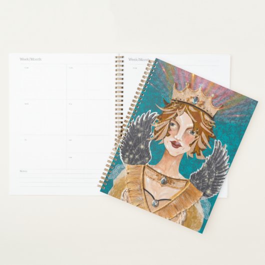 Prêtesse Paloma Angel Princesse Godess Planner (Devant avec enveloppe)