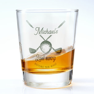 Pretig golf vrijgezellenfeest laatste swing voor d shot glas