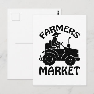 Pretige boerenmarkt woordkunst  briefkaart