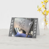 **PRETIGEELIGE THANKSGIVING AAN MIJN LIEFJE** KAART (Gele Bloem)