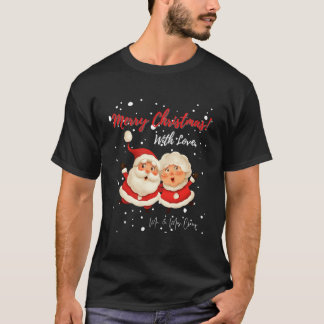 pretkerst van de heren en mevrouw Claus - B T-shirt