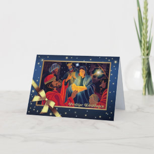 PretKersttige dag kerstKaart in het Nederlands Feestdagen Kaart