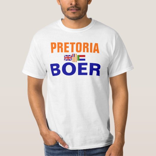 Pretoria Boer T-shirt (Voorkant)