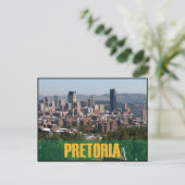 Pretoria, carte postale de l'Afrique du Sud. (Debout devant)