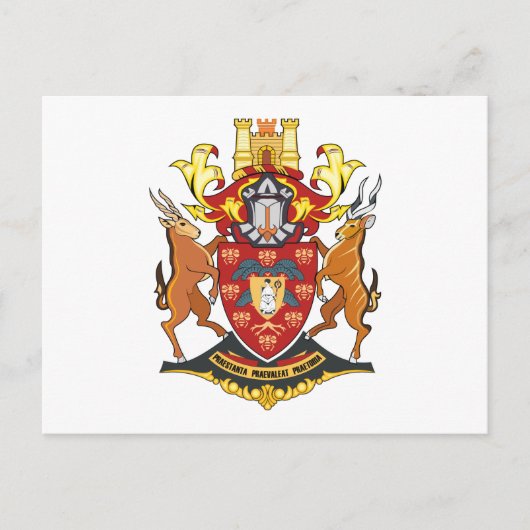 Pretoria Coat of Arms Briefkaart (Voorkant)
