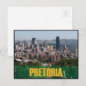 Pretoria, Zuid-Afrika Briefkaart. Briefkaart (Voorkant / Achterkant)