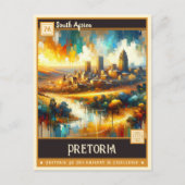 Pretoria, Zuid-Afrika |  schilderij Briefkaart (Voorkant)