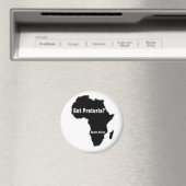 Pretoria Zuid-Afrika T-shirt En etc Magneet (Insitu (Vaatwasser))