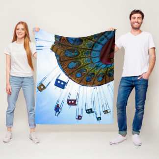 Pretpark Attractie Fleece Deken