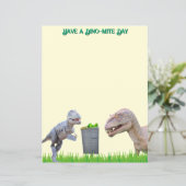 Pretparken met dinosaurussen (Staand voorkant)