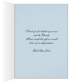 Prêtre Baptismal Merci bébé (Intérieur (Droit))