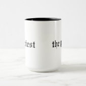 Prêtre cadeau occupation tasse (Centre)