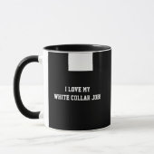 Prêtre catholique clergé noir Collar Mug religieus (Gauche)