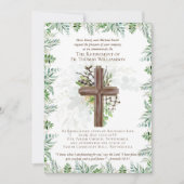 Prêtre Pasteur Diacre Ministre Invitations de retr (Devant)