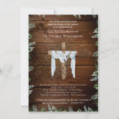 Prêtre Pasteur Diacre Ministre Invitations de retr (Devant)