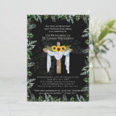 Prêtre Pasteur Diacre Ministre Invitations de retr (Debout devant)