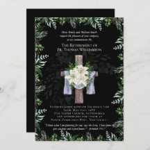 Prêtre Pasteur Diacre Ministre Invitations de retr