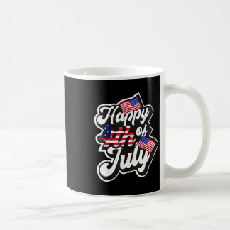 Prettig 4 juli _ Amerikaanse vlag _ onafhankelijkh Koffiemok