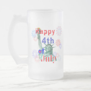 Prettig 4 juli matglas bierpul