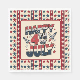 Prettig 4 juli servet