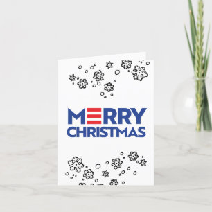 PRETTIG (Biden Harris) KERSTFEEST Kaart