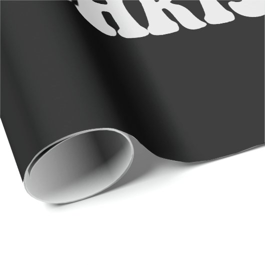 Prettig Chrismukkah Grappig Hanukkah Kerstcadeau Cadeaupapier (Rol Hoek)