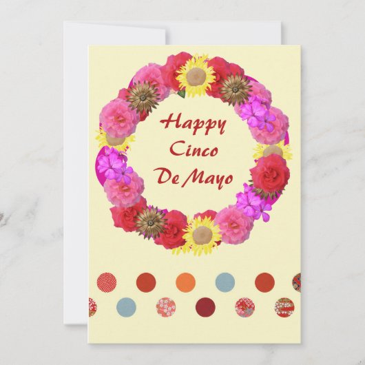 Prettig Cinco De Mayo Kaart (Voorkant)