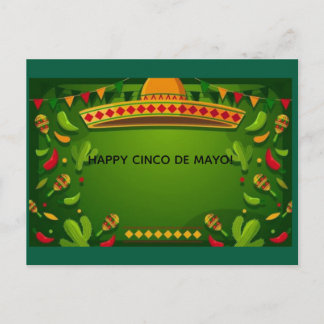 Prettig Cinco de Mayo! Wenskaart Briefkaart