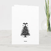 Prettig Creepkerstfeest Kaart (Achterkant)