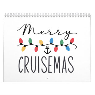 Prettig Cruisemas Familie Kerst Cruise Reis Kalender