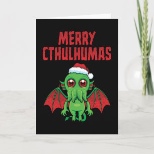 Prettig Cthulhumas-feest Kaart