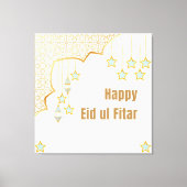 Prettig Eid Canvas Afdruk (Voorkant)