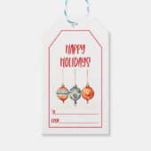 Prettig feest cadeaulabel (Voorkant)