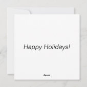 Prettig feest! feestdagenkaart (Achterkant)