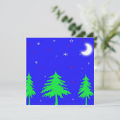 Prettig feest! kaart (Staand voorkant)