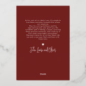 Prettig feestdagen Baby's eerste kerstfeest Tradit (Achterkant)