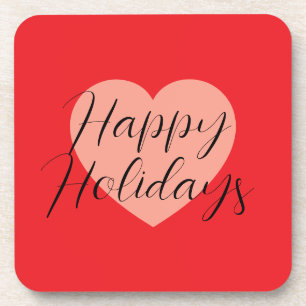 Prettig feestdagen Gelukkig kerstfeest Vakantie ti Bier Onderzetter