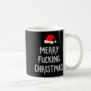 Prettig Foring Kerstmis Ongepaste Kerstman Pyjama Koffiemok