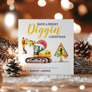 Prettig Graven met Kerstmis   Bouw Thema Klas Feestdagenkaart