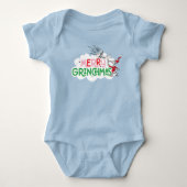 Prettig Grinchfeest meneer Grinch Romper (Voorkant)