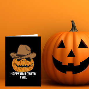 Prettig Halloween allemaal Cowboy Jack O Lantern K