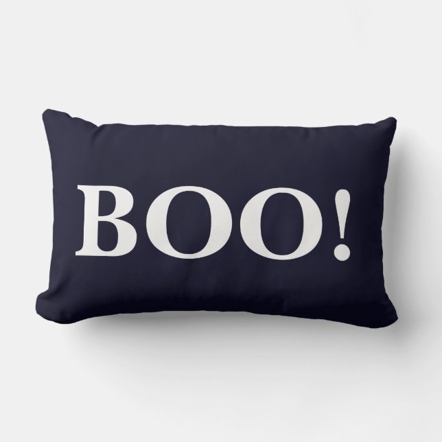Prettig Halloween Boe! Kussen (Voorkant)